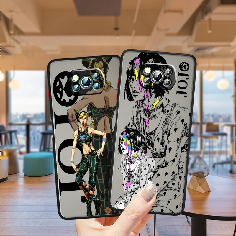 Jojo Bizarre Adventure Comic Frosted Translucent For Xiaomi Mi Poco X5 X4 X3 M6 M5S M5 M4 M3 F5 F4 F3 F6 Pro 5G Matte
Jojo Bizarre Adventure Comic Frosted Translucent For Xiaomi Mi Poco X5 X4 X3 M6 M5S M5 M4 M3 F5 F4 F3 F6 Pro 5G Matte