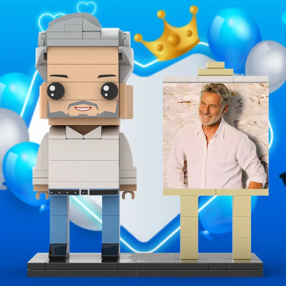 Custom Character Brickfigures Personalized Photo With Tabletop Ornament, Stylish Display Warm Gift For Relatives And Loved Ones
Custom Character Brickfigures Personalized Photo With Tabletop Ornament, Stylish Display Warm Gift For Relatives And Loved Ones