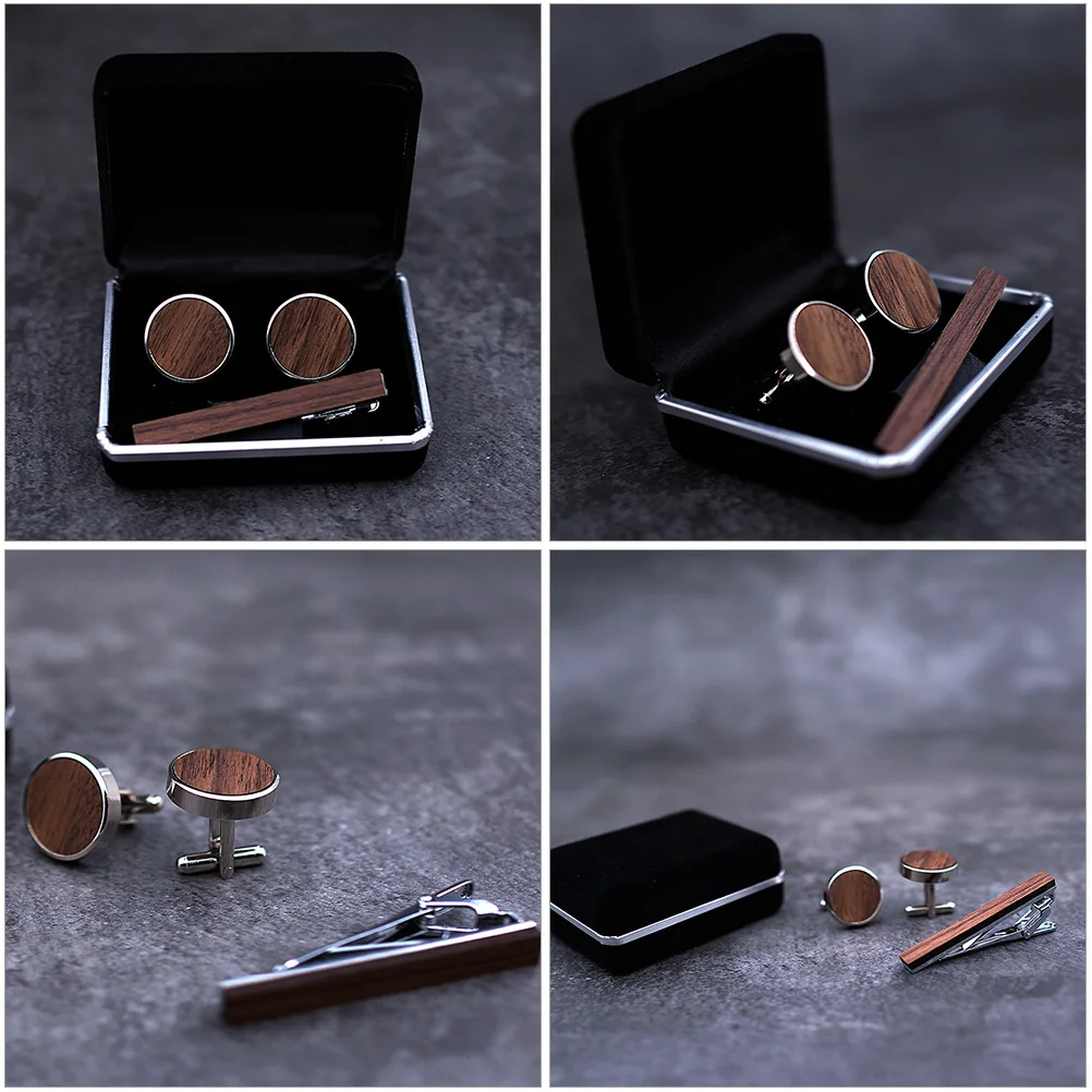 Sturdy Necktie Fixing Clip Cuff Links Brown Dad Shirts Lightweight Durable Tie Clip Set Shirt Fastener Solid Wood Cufflinks
Sturdy Necktie Fixing Clip Cuff Links Brown Dad Shirts Lightweight Durable Tie Clip Set Shirt Fastener Solid Wood Cufflinks