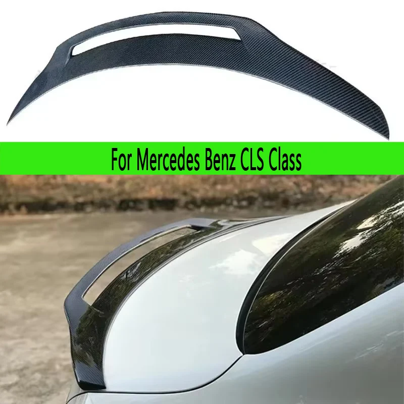 For Mercedes Benz CLS Class W218 CLS63 Carbon Fiber Tail fins Rear Deck Spoiler Duckbill Car Wing Retrofit the rear wing body k
For Mercedes Benz CLS Class W218 CLS63 Carbon Fiber Tail fins Rear Deck Spoiler Duckbill Car Wing Retrofit the rear wing body k
