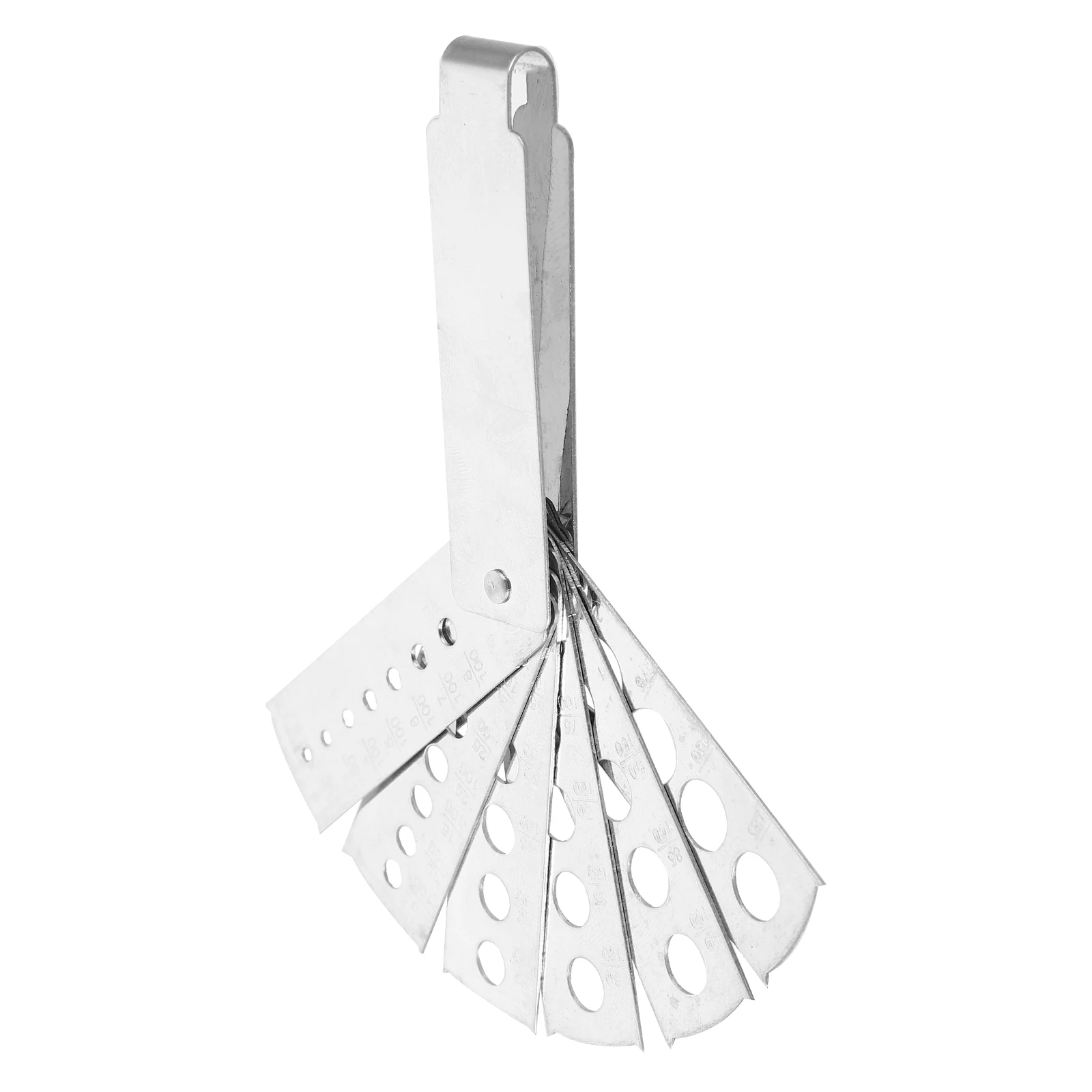 Gemstone Measuring Tool Stainless Steel Portable Gemologist Supply Tools Jeweler Precision Household Measurement
Gemstone Measuring Tool Stainless Steel Portable Gemologist Supply Tools Jeweler Precision Household Measurement