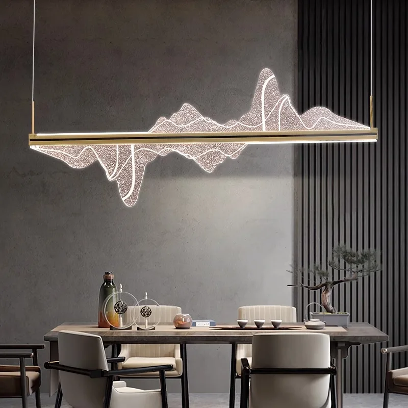 2025 modern Snow Mountain clear glass Chandelier Ceiling LED Lights Intelligent With Remote dimmable for living room
2025 modern Snow Mountain clear glass Chandelier Ceiling LED Lights Intelligent With Remote dimmable for living room