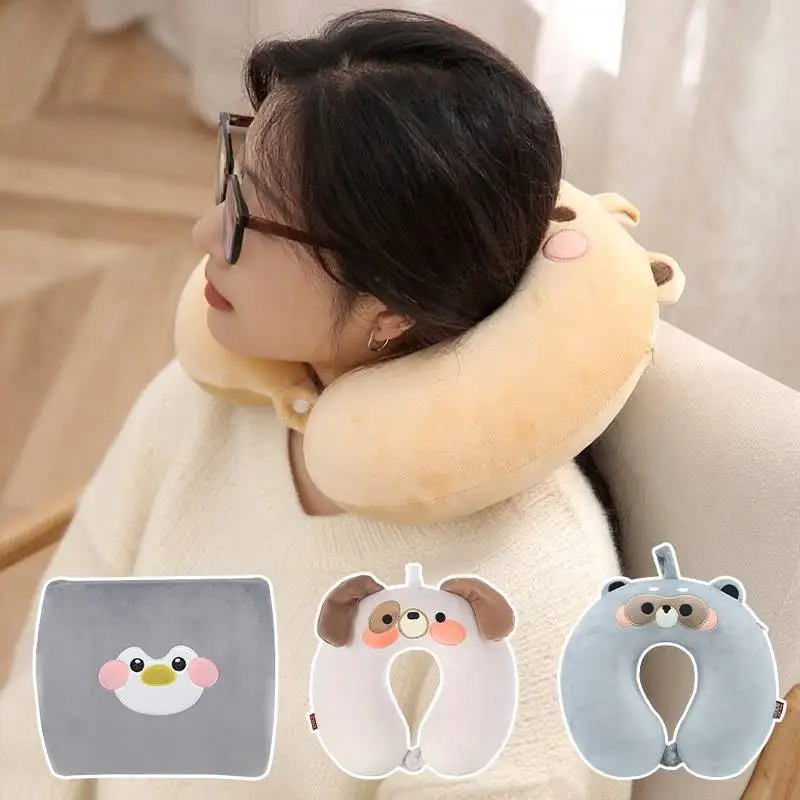 Cartoon Animal Memory Foam U-Shaped Pillow Set Neck Support Travel Pillow Backrest Cushion Portable Adjustable Hard Fill Powe...
Cartoon Animal Memory Foam U-Shaped Pillow Set Neck Support Travel Pillow Backrest Cushion Portable Adjustable Hard Fill Powe...