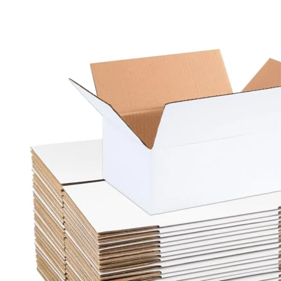 White Shipping Boxes 11.75"L x 8.75"W x 4.75"H 25 Pack Small Medium Mailing Box for Small Business Packaging Mailers Gifts and
White Shipping Boxes 11.75"L x 8.75"W x 4.75"H 25 Pack Small Medium Mailing Box for Small Business Packaging Mailers Gifts and