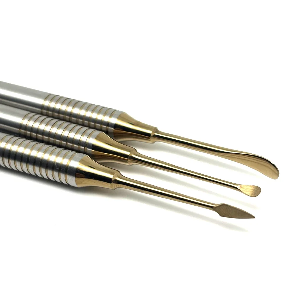 Dental Implant Periosteal Elevator 3Pcs/set Double Ends Titanium Gum Retractor Separator Tool for Tooth Extraction Surgery
Dental Implant Periosteal Elevator 3Pcs/set Double Ends Titanium Gum Retractor Separator Tool for Tooth Extraction Surgery