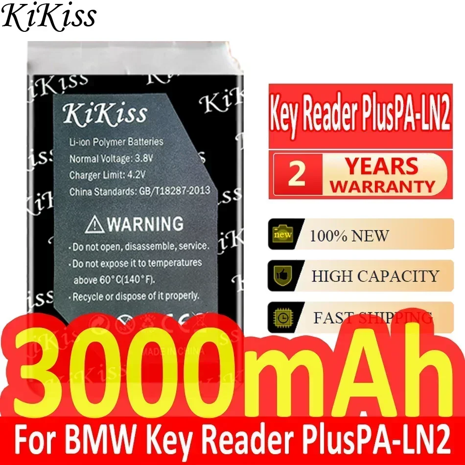 Аккумулятор KiKiss 3000 мАч для устройства чтения ключей BMW PlusPA-LN2 K03 R001 3,6 В
Аккумулятор KiKiss 3000 мАч для устройства чтения ключей BMW PlusPA-LN2 K03 R001 3,6 В