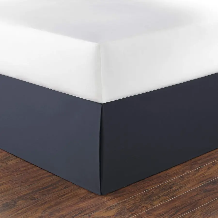 Покрывало для кровати King Size, 100% мягкий хлопковый твил, высота 15 дюймов, с разрезами по углам и усиленной верхней панелью, машинная стирка, однотонное.
Покрывало для кровати King Size, 100% мягкий хлопковый твил, высота 15 дюймов, с разрезами по углам и усиленной верхней панелью, машинная стирка, однотонное.