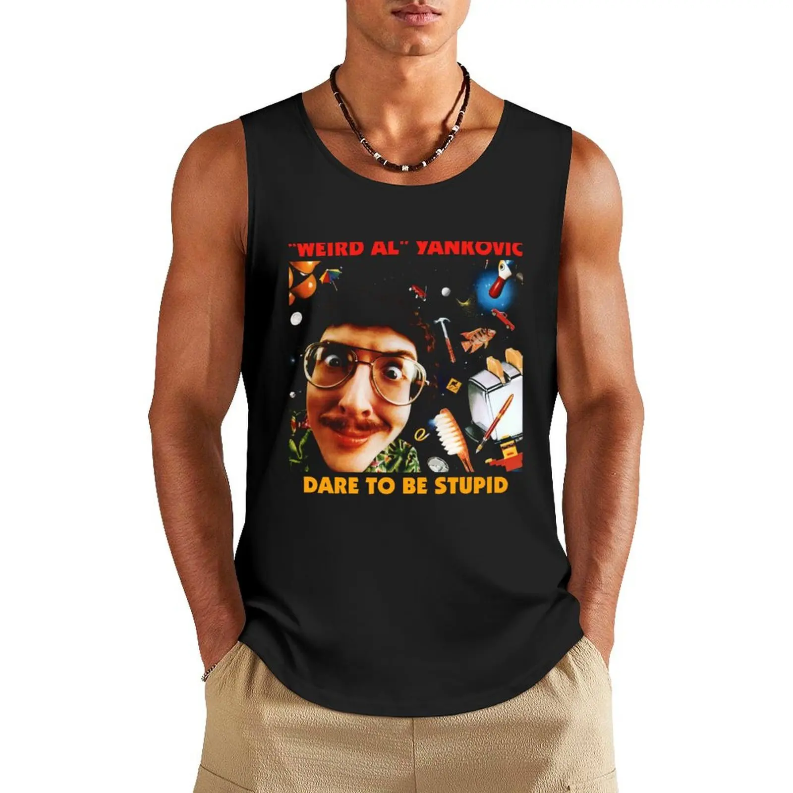WEIRD AL YANKOVIC Tank Top Bodybuilding clothing man Sleeveless men mens designer clothes
WEIRD AL YANKOVIC Tank Top Bodybuilding clothing man Sleeveless men mens designer clothes