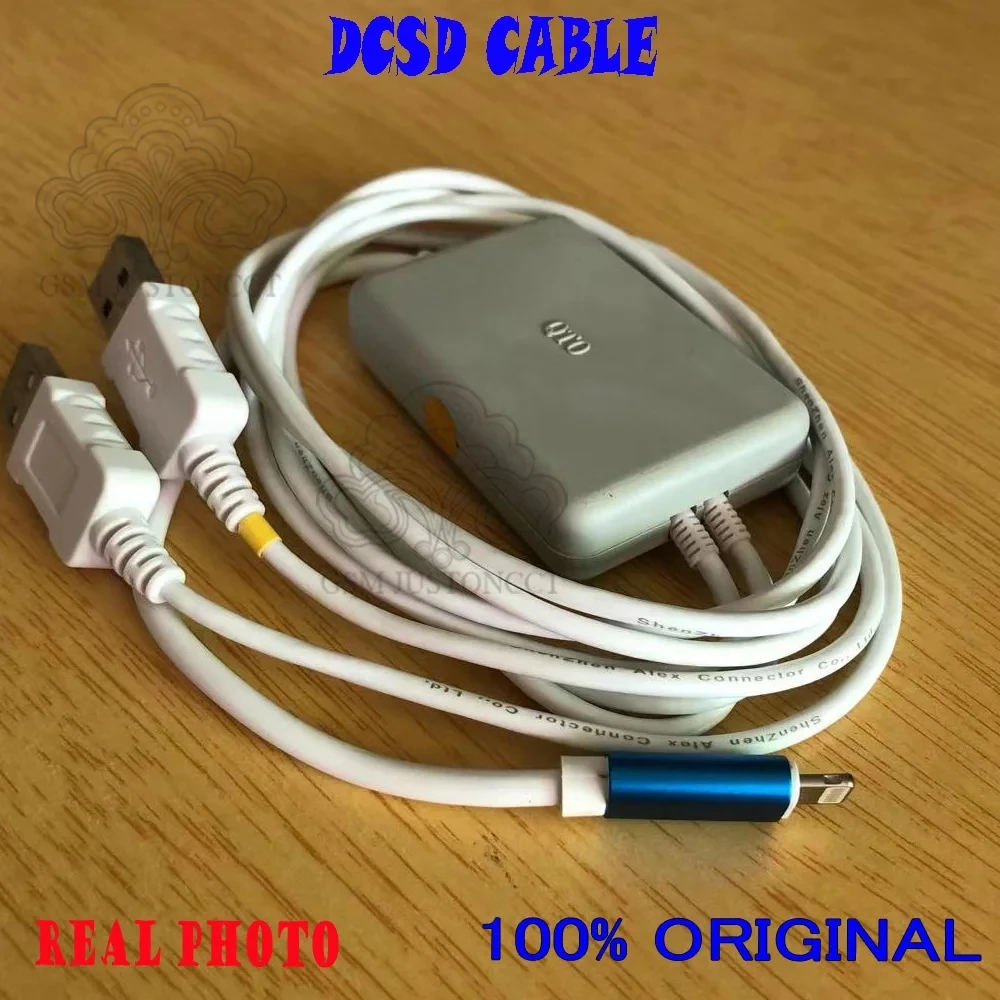 THE NEWEST DCSD Cable / dcsc cable Engineering Serial Port Cable to Enter Purple Screen For iPhone 7/7P/8/8P/XiPad to Write Data
THE NEWEST DCSD Cable / dcsc cable Engineering Serial Port Cable to Enter Purple Screen For iPhone 7/7P/8/8P/XiPad to Write Data