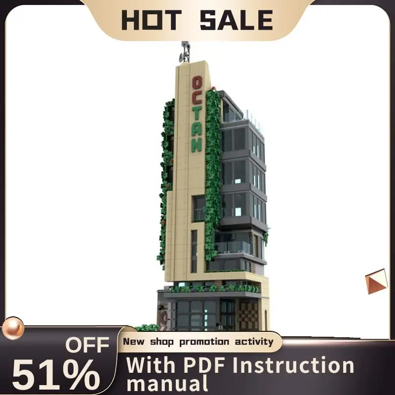 New 4566Pcs City Hot Selling Street View Moc Modular Octan Tower Model Building Blocks Diy Creative Ideas Toys Birthday Gifts
New 4566Pcs City Hot Selling Street View Moc Modular Octan Tower Model Building Blocks Diy Creative Ideas Toys Birthday Gifts