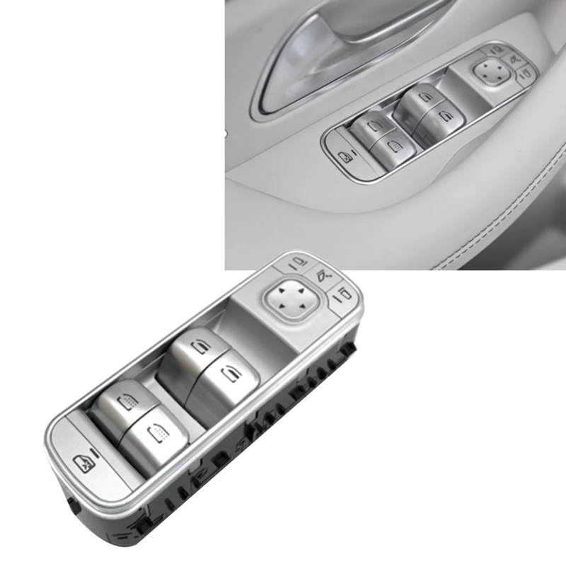 1679054501 Car Power Lift Window Switch 1679050104 Silver ABS For Mercedes Benz GLE W167 2020-2024 Maybach
1679054501 Car Power Lift Window Switch 1679050104 Silver ABS For Mercedes Benz GLE W167 2020-2024 Maybach