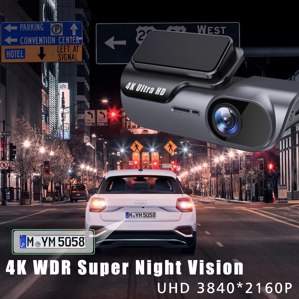 HONG TONG UHD 4K Car DVR WIFI Dash Cam Camera Video Drive Recorder Dashcam Registrar Black Box 24 Hour Monitoring Night Vision
HONG TONG UHD 4K Car DVR WIFI Dash Cam Camera Video Drive Recorder Dashcam Registrar Black Box 24 Hour Monitoring Night Vision