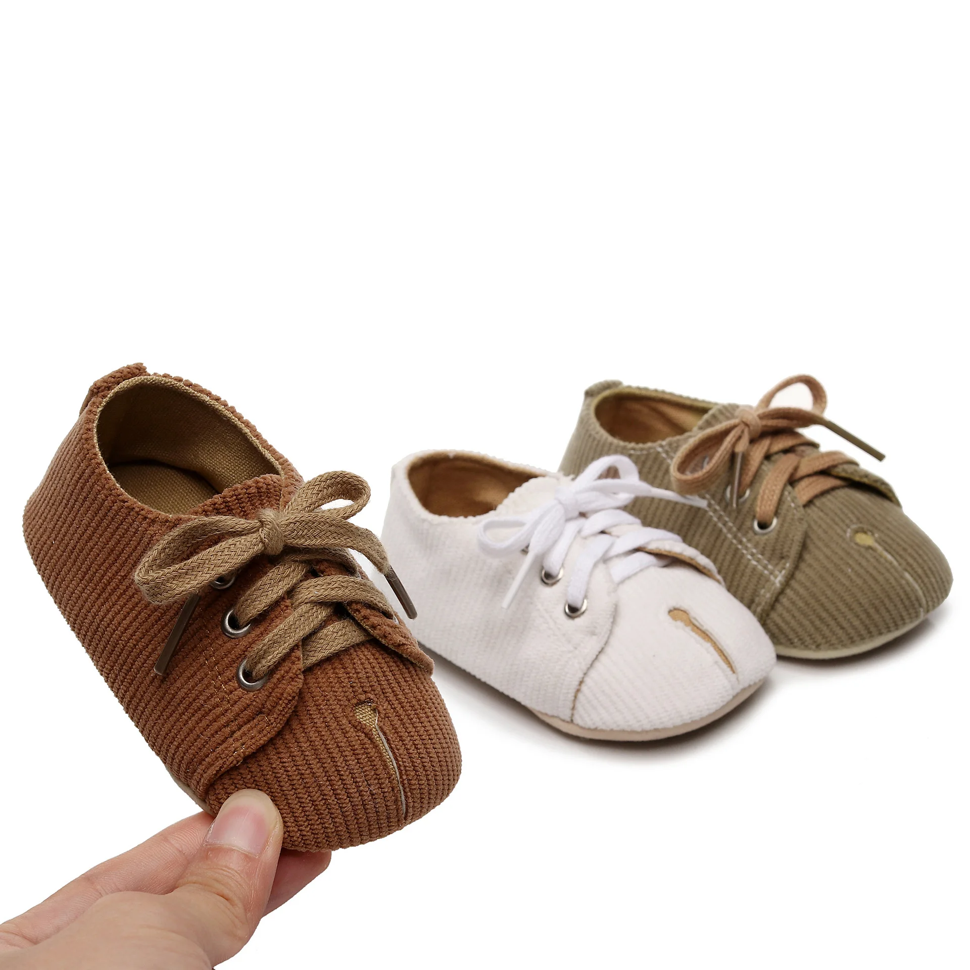 Cotton Fabric Baby Walking Shoes Soft and Breathable First Walkers Lace Up Little Kids' Shoes Toddler Flats Baby Items
Cotton Fabric Baby Walking Shoes Soft and Breathable First Walkers Lace Up Little Kids' Shoes Toddler Flats Baby Items