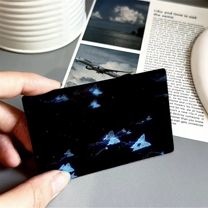 Creative Butterfly Dynamic Pattern Cards Anime Action Figure Cartoon Grating Card Bookmark Backpack Pendant Gifts for Girlfriend
Creative Butterfly Dynamic Pattern Cards Anime Action Figure Cartoon Grating Card Bookmark Backpack Pendant Gifts for Girlfriend