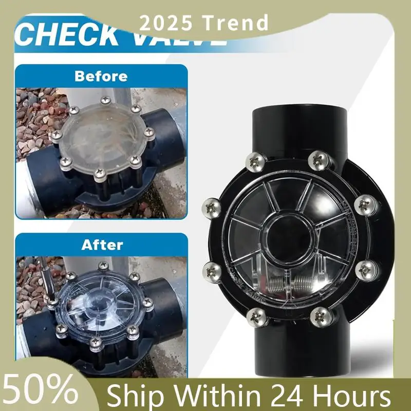 A35F New 7235 1-1/2-Inch To 2-Inch Check Valve For Straight Through Flow For Pool And Spa 180-Dgree
A35F New 7235 1-1/2-Inch To 2-Inch Check Valve For Straight Through Flow For Pool And Spa 180-Dgree