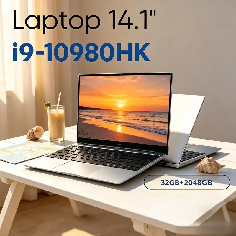 Ultra-light 14.1 Inch Notebook, Equipped with I9-10980HK, 16GB/32GB RAM, Windows 11, Perfect for Office, Gaming & Daily Use
Ultra-light 14.1 Inch Notebook, Equipped with I9-10980HK, 16GB/32GB RAM, Windows 11, Perfect for Office, Gaming & Daily Use