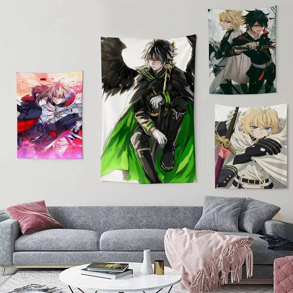 Anime Seraph of the End Flags Wall Hanging Background Art Banner for Bedroom Home Outdoor Decor
Anime Seraph of the End Flags Wall Hanging Background Art Banner for Bedroom Home Outdoor Decor