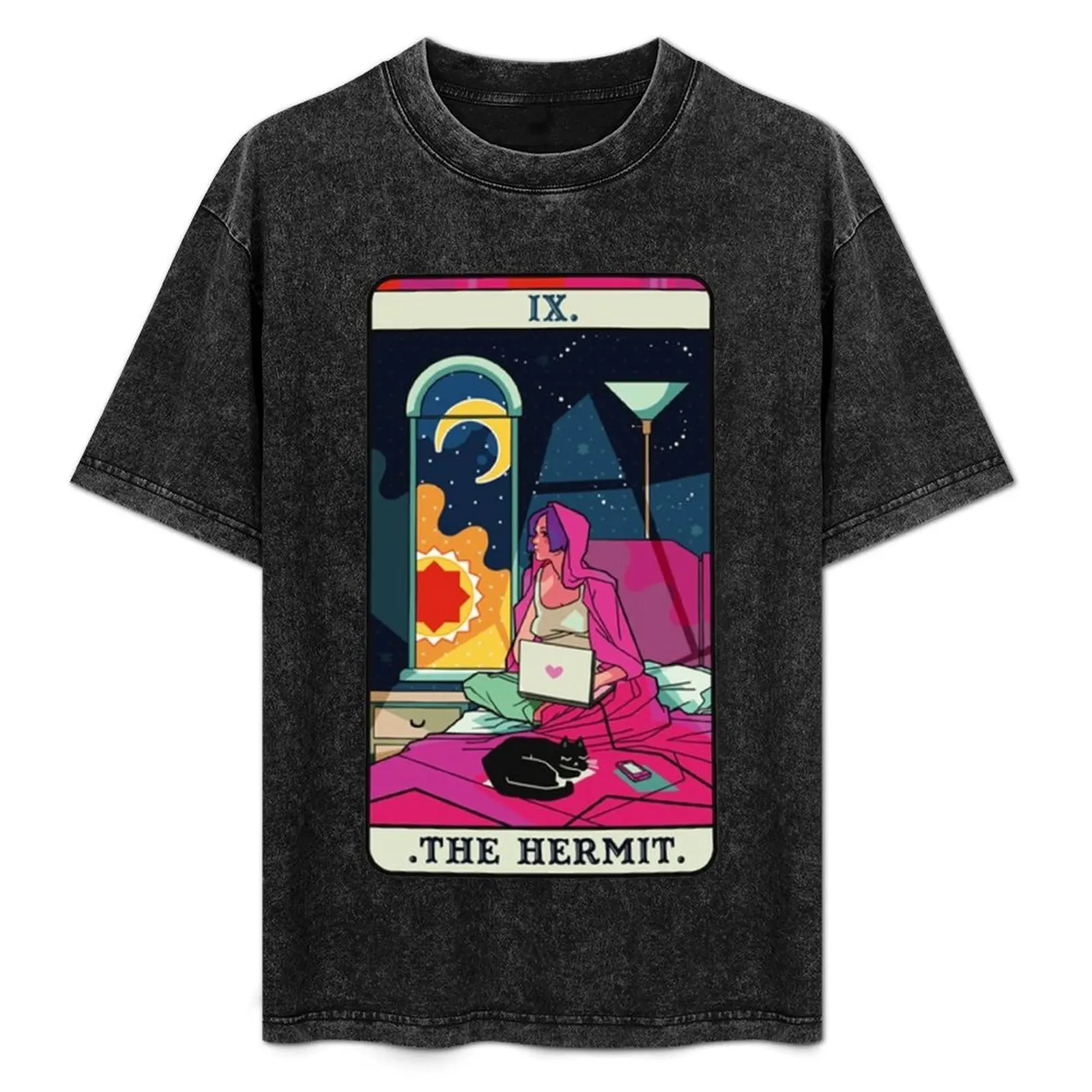 Hermit Tarot - The Hermit T-Shirt Labor Work Casual T-Shirt
Hermit Tarot - The Hermit T-Shirt Labor Work Casual T-Shirt