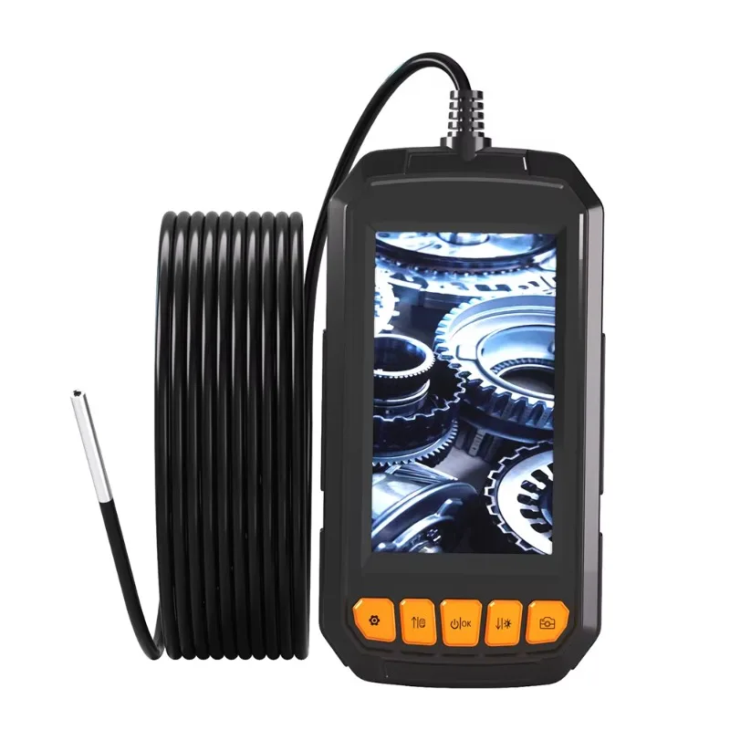 HD 1080P Industrial Borescope 3.9mm Mini Endoscope Camera Pipe Inspection Video Borescope with 4.3 Inch Screen Semi-Rigid 5m
HD 1080P Industrial Borescope 3.9mm Mini Endoscope Camera Pipe Inspection Video Borescope with 4.3 Inch Screen Semi-Rigid 5m