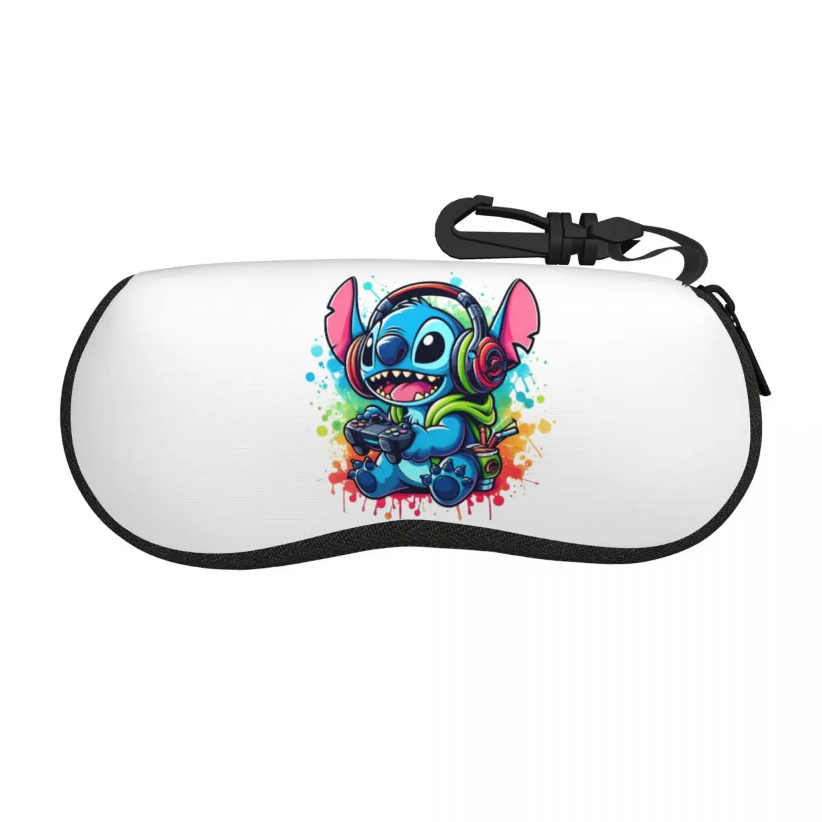 Чехол для очков Stitch Gamer Player, чехол для солнцезащитных очков на молнии, трендовая дорожная защита для очков, мужские и женские очки для хранения
Чехол для очков Stitch Gamer Player, чехол для солнцезащитных очков на молнии, трендовая дорожная защита для очков, мужские и женские очки для хранения