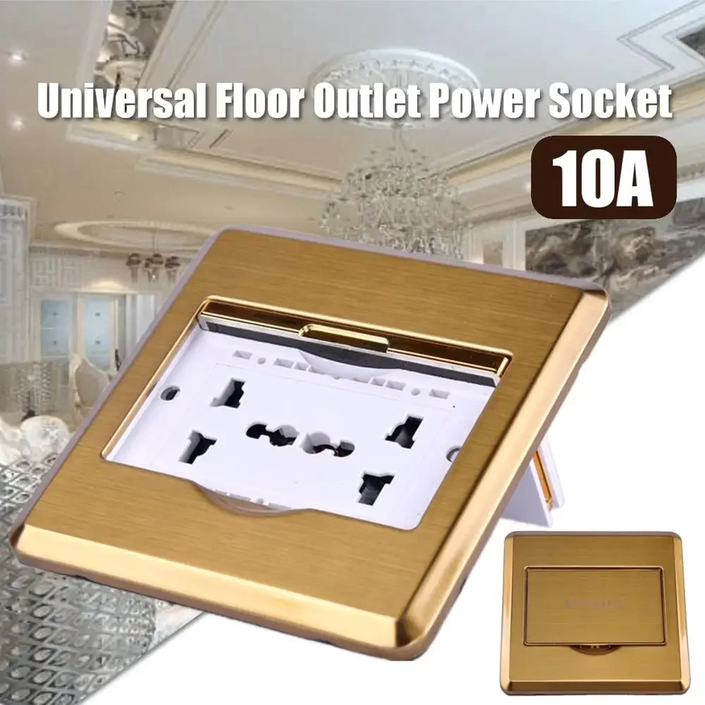 10A Floor Wall Plate Ground Power Outlet Universal Power Socket Charger Receptacle
10A Floor Wall Plate Ground Power Outlet Universal Power Socket Charger Receptacle