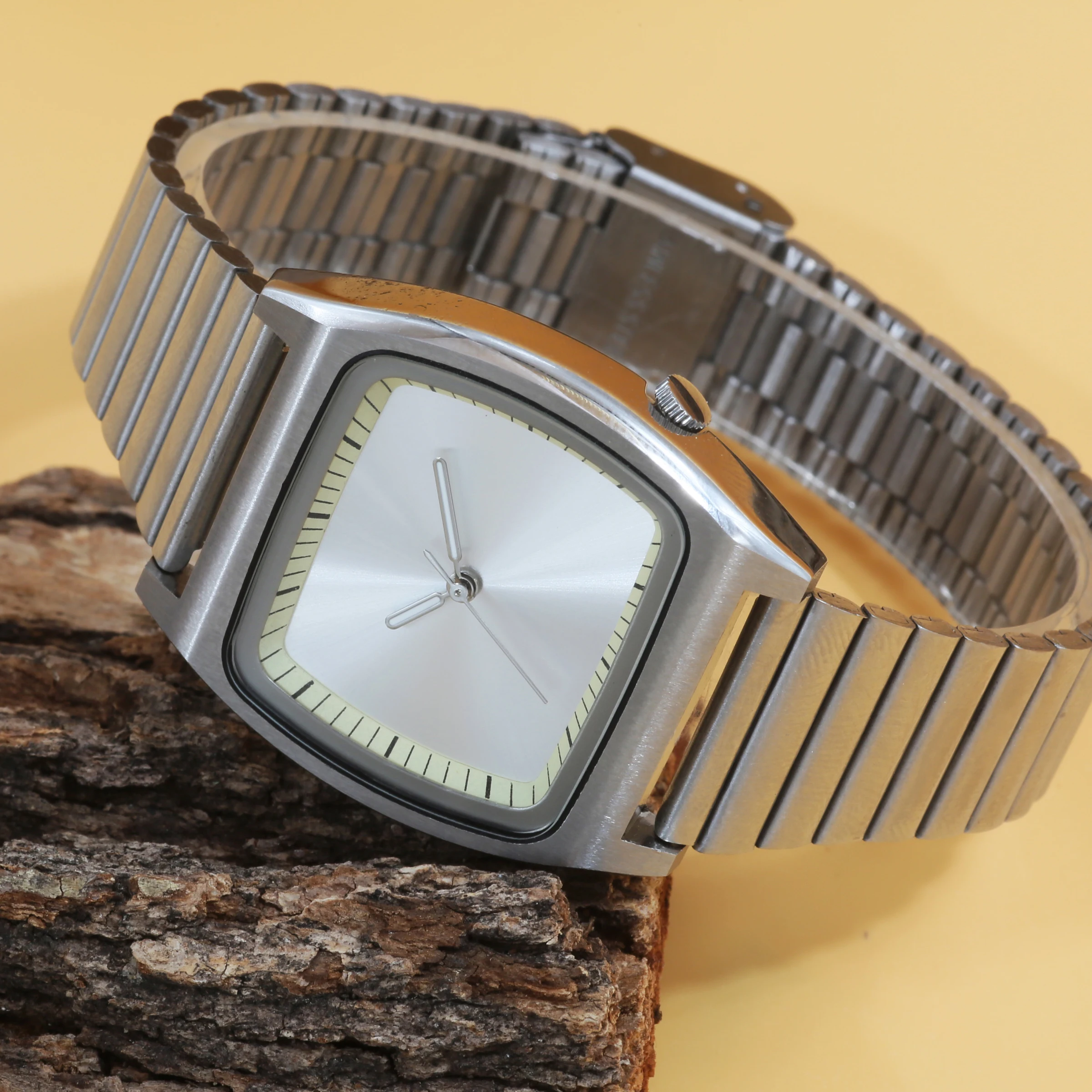 Couple Watch Bauhaus Design Sterile Dial Stainless Steel Unisex Quartz Watch
Couple Watch Bauhaus Design Sterile Dial Stainless Steel Unisex Quartz Watch