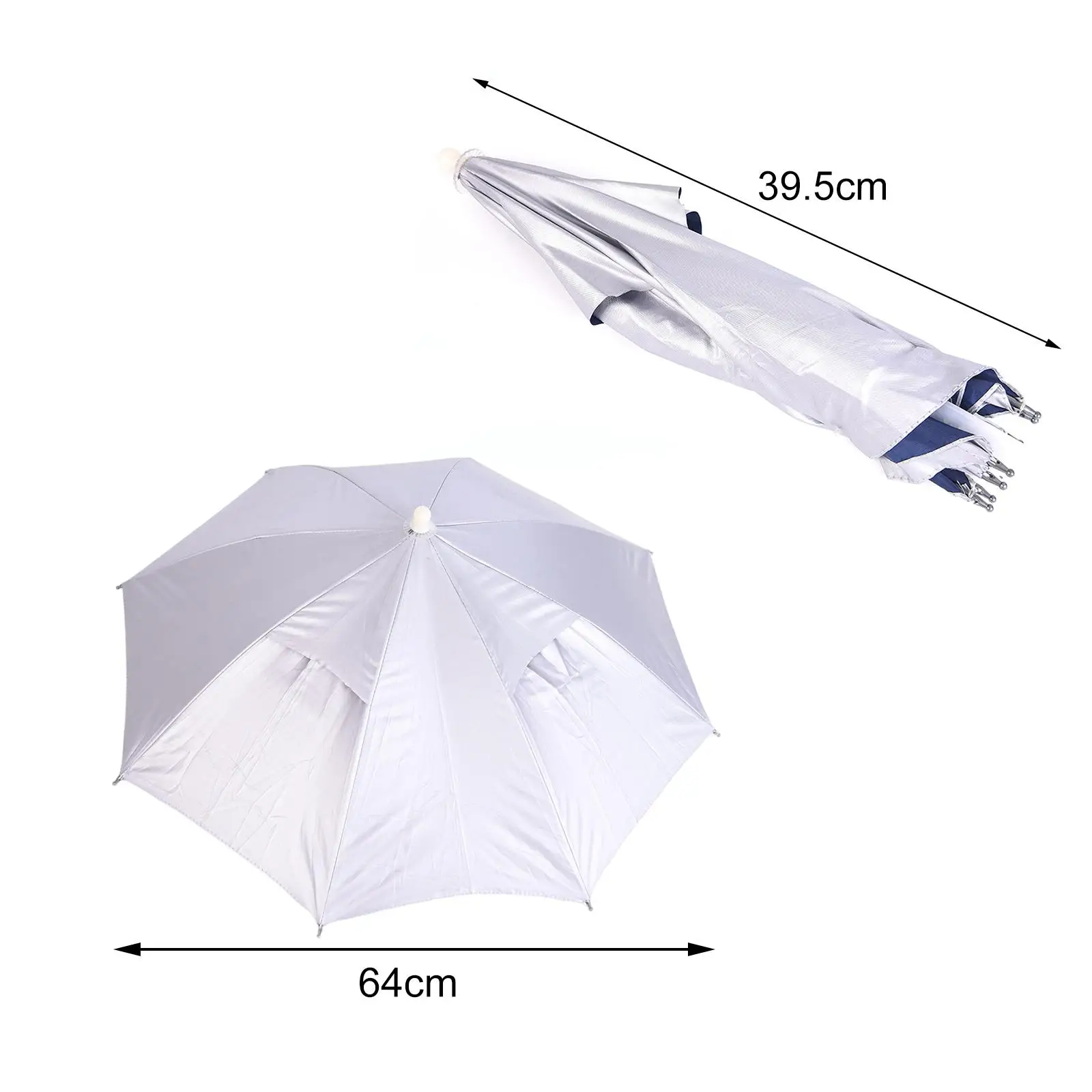 Umbrella Hat for Men Women Portable Folding Umbrella Caps for Beach Outdoor
Umbrella Hat for Men Women Portable Folding Umbrella Caps for Beach Outdoor