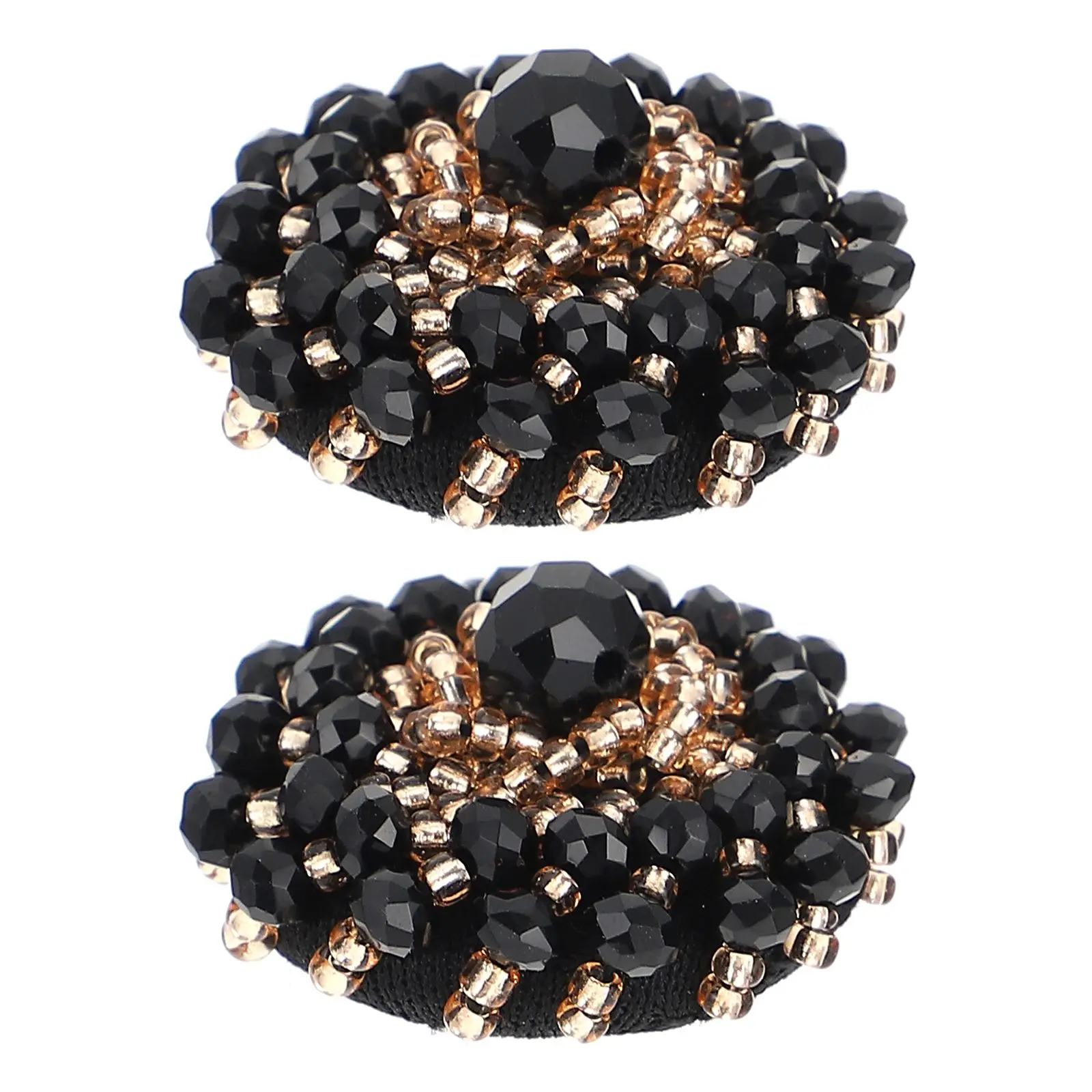 2Pcs Vintage Crystal Sewing Buttons Loop for Coat Blazer Decorative Brooch Black Color Fashion Clothing Craft DIY
2Pcs Vintage Crystal Sewing Buttons Loop for Coat Blazer Decorative Brooch Black Color Fashion Clothing Craft DIY