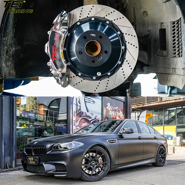 Front Big Brake Kit BMW Accessories 6 Piston Caliper with 405X34mm Rotor BBK Brake System For BMW F10 20 Inch Car Rim 
Front Big Brake Kit BMW Accessories 6 Piston Caliper with 405X34mm Rotor BBK Brake System For BMW F10 20 Inch Car Rim