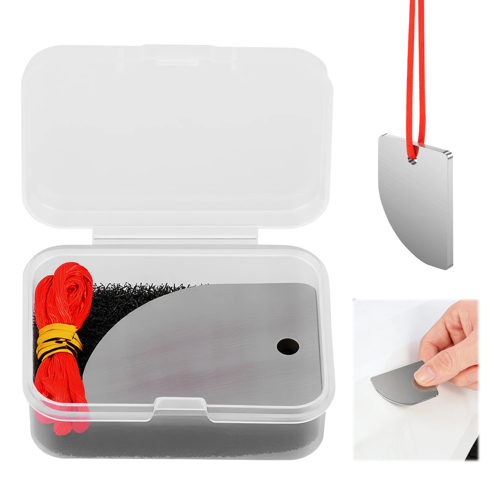 Car Polishing Point Repair Scraper Portable Design High Hardness Cleaning Hard Surface Stains Dust Treatment Repair Scraper Tool
Car Polishing Point Repair Scraper Portable Design High Hardness Cleaning Hard Surface Stains Dust Treatment Repair Scraper Tool