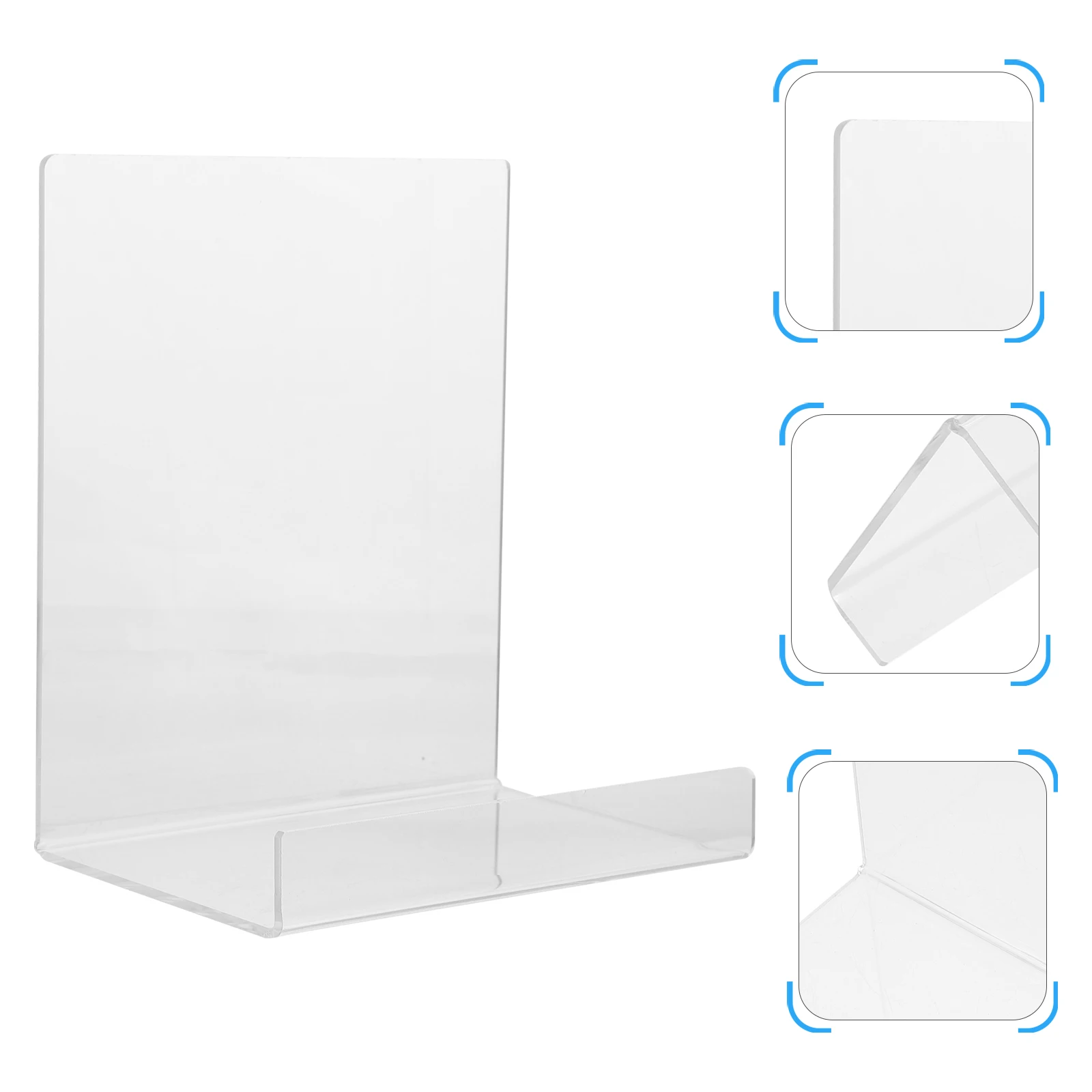 1Pcs Premium Acrylic Book Rack Simple Book End Creative Desktop Organizer for Study Room Bedroom Clear Magazine Holder
1Pcs Premium Acrylic Book Rack Simple Book End Creative Desktop Organizer for Study Room Bedroom Clear Magazine Holder