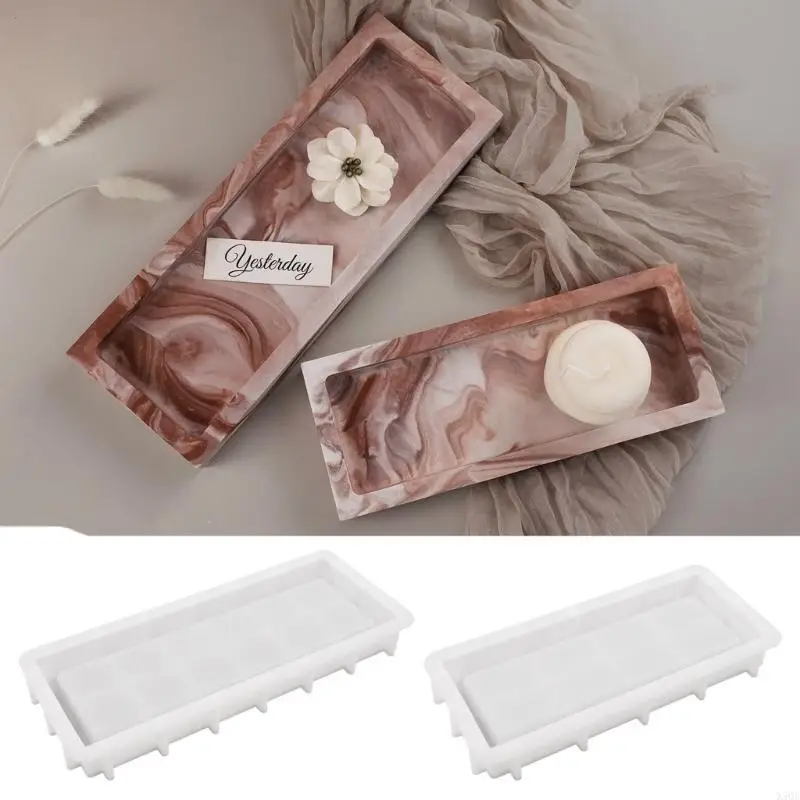 DIY Блюдо из силиконовой смолы Плесень Прямоугольная плесени для ювелирных украшений декоративная свеча плесени
DIY Блюдо из силиконовой смолы Плесень Прямоугольная плесени для ювелирных украшений декоративная свеча плесени