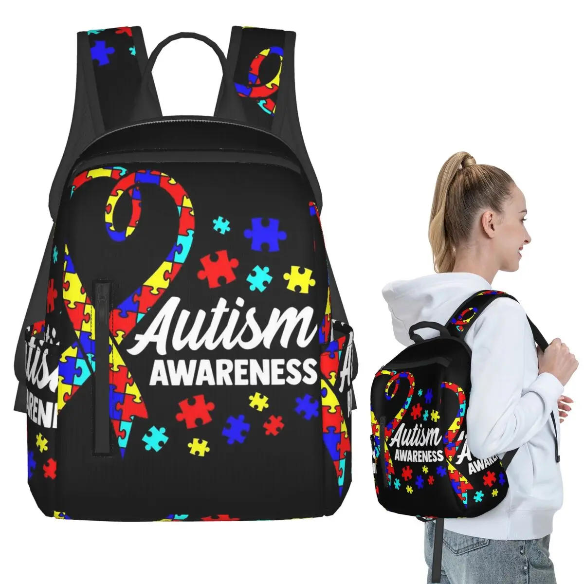 Empowering Autism With Specialized Backpack Student BookBag Children School Bag Computer Shoulder Bags Men Women
Empowering Autism With Specialized Backpack Student BookBag Children School Bag Computer Shoulder Bags Men Women