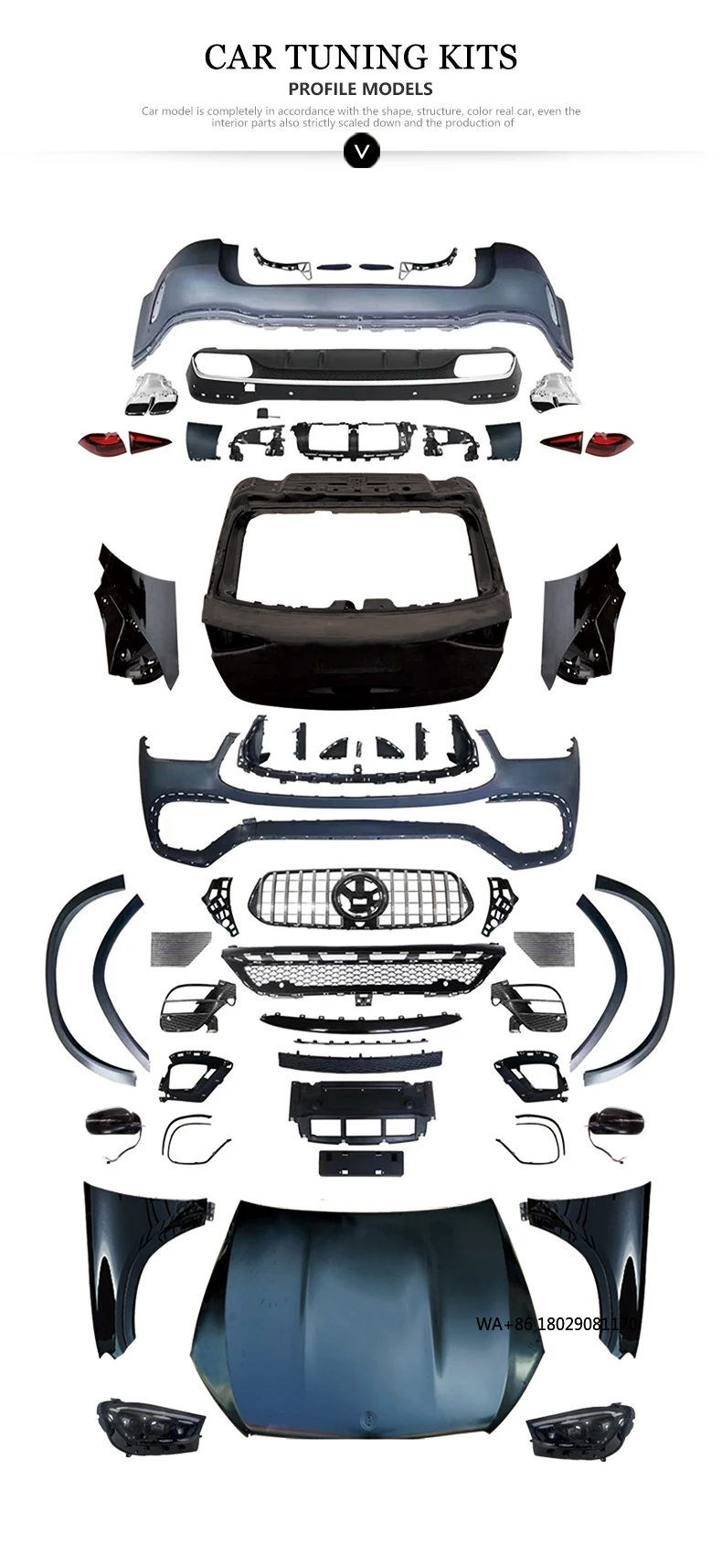 ML W166 2012-2015 GLE167 63, передний/задний бампер с противотуманной фарой, неразрушающий комплект кузова для M-класса
ML W166 2012-2015 GLE167 63, передний/задний бампер с противотуманной фарой, неразрушающий комплект кузова для M-класса