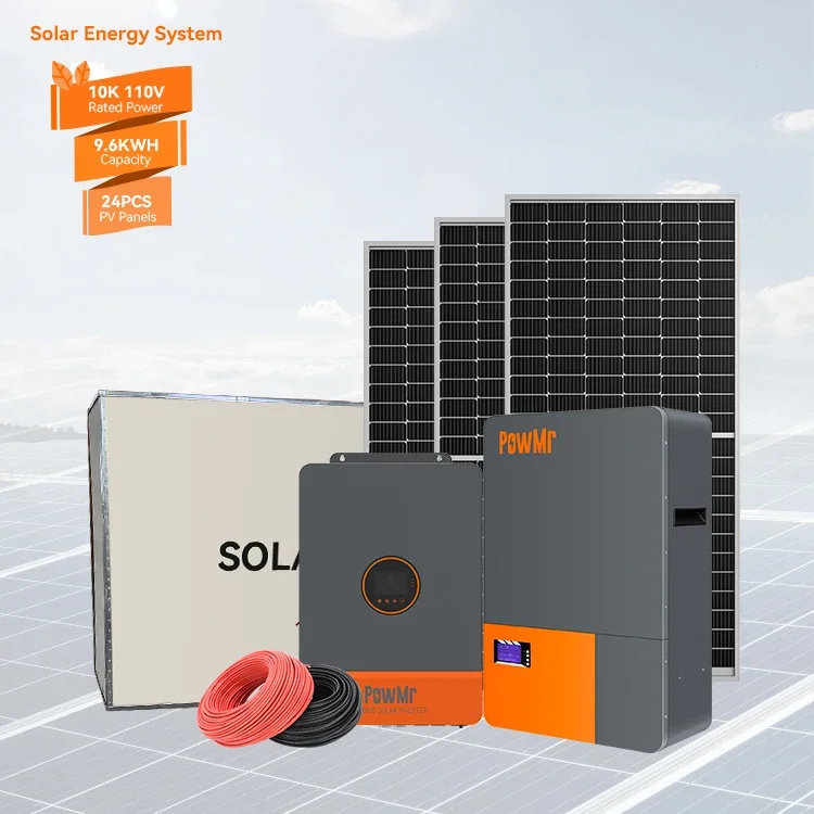 PowMr 10K 110V 9.6KWH Solar Energy System With MPPT Inverter Suitable For Daily Power Consumption All In One Solar Energy System
PowMr 10K 110V 9.6KWH Solar Energy System With MPPT Inverter Suitable For Daily Power Consumption All In One Solar Energy System