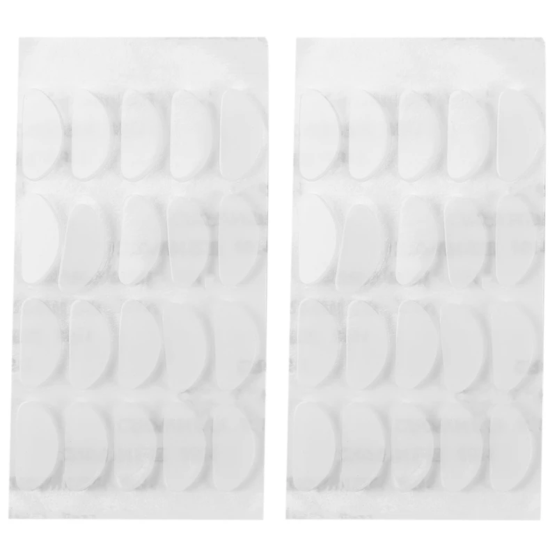 18 Pairs Eyeglasses Nose Pads Glasses Adhesive Silicone Anti-Slip Nosepads For Eyeglass Glasses Sunglasses (Transparent, 1.5Mm)
18 Pairs Eyeglasses Nose Pads Glasses Adhesive Silicone Anti-Slip Nosepads For Eyeglass Glasses Sunglasses (Transparent, 1.5Mm)