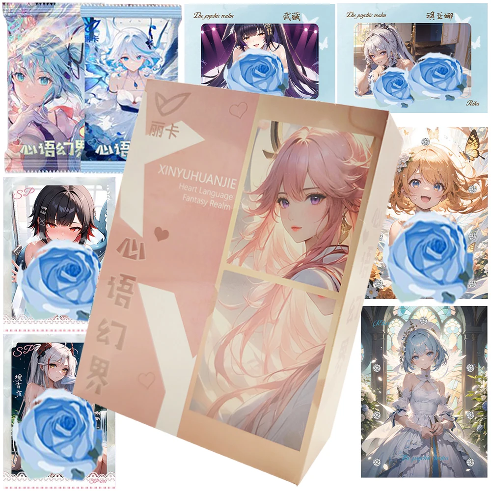 Heart Language Fantasy Realm Collection Card Tempting Mature Beautiful Girl Creative Puzzle Card Child's Festival Treasure Gift
Heart Language Fantasy Realm Collection Card Tempting Mature Beautiful Girl Creative Puzzle Card Child's Festival Treasure Gift