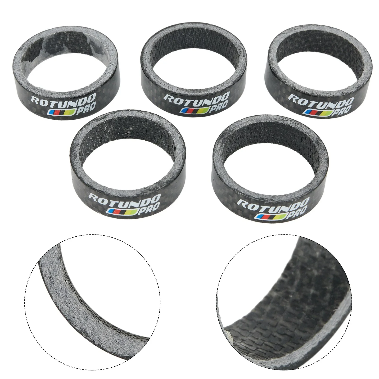 For Mountain Bikes Stem Washers Headset Spacer Stem Washers Height 10mm High Strength Light Weight Practical 28.6mm 3K
For Mountain Bikes Stem Washers Headset Spacer Stem Washers Height 10mm High Strength Light Weight Practical 28.6mm 3K