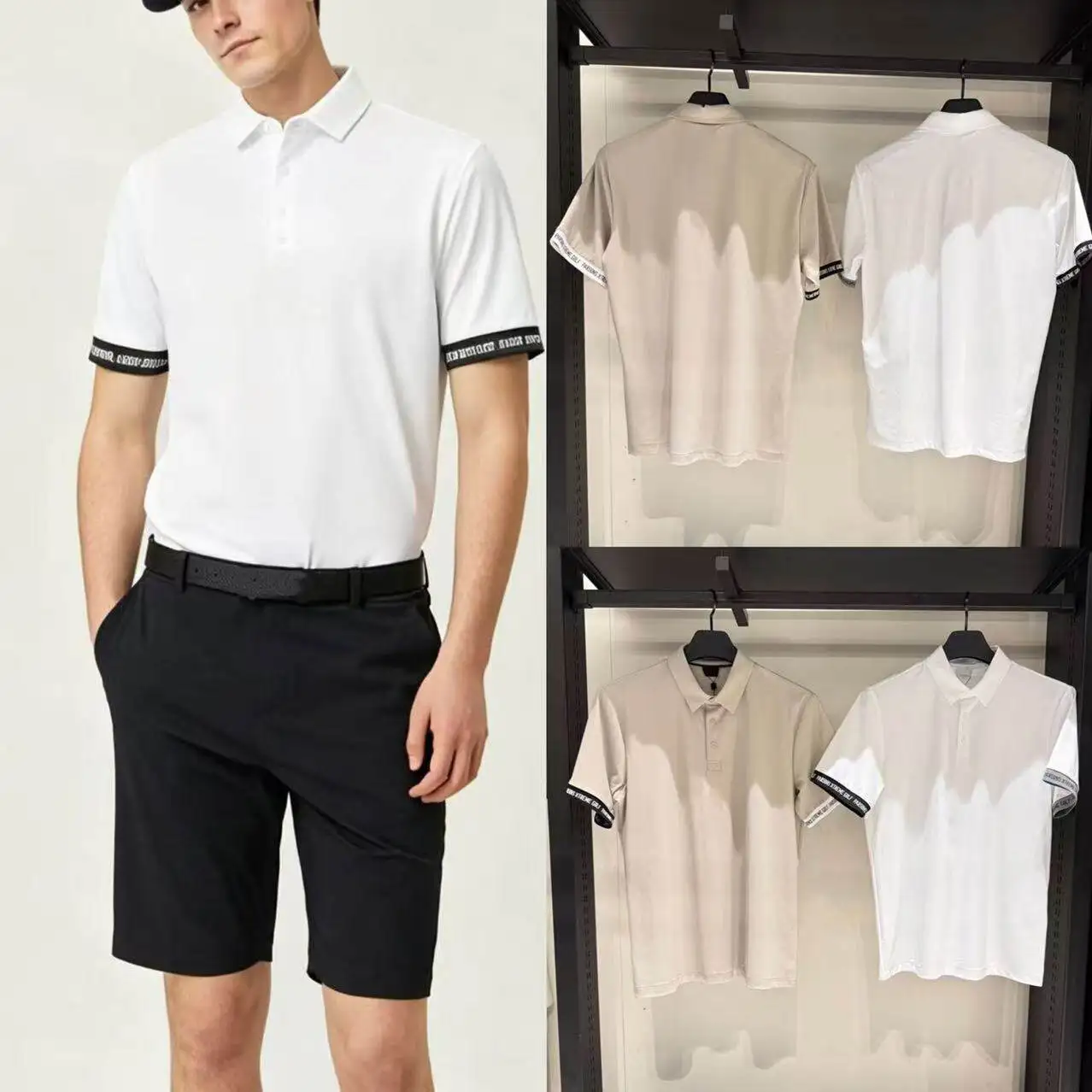 2026 Korean Luxury Men Golf Polo Shirt Quick Dry Moisture Wicking Short Sleeve Athletic T-Shirt Summer Cooling Sports Tops
2026 Korean Luxury Men Golf Polo Shirt Quick Dry Moisture Wicking Short Sleeve Athletic T-Shirt Summer Cooling Sports Tops