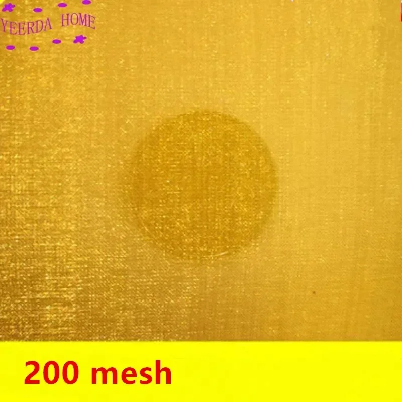 Brass mesh 20-200 mesh 0.91m wide copper wire filter screen electromagnetic signal shielding
Brass mesh 20-200 mesh 0.91m wide copper wire filter screen electromagnetic signal shielding