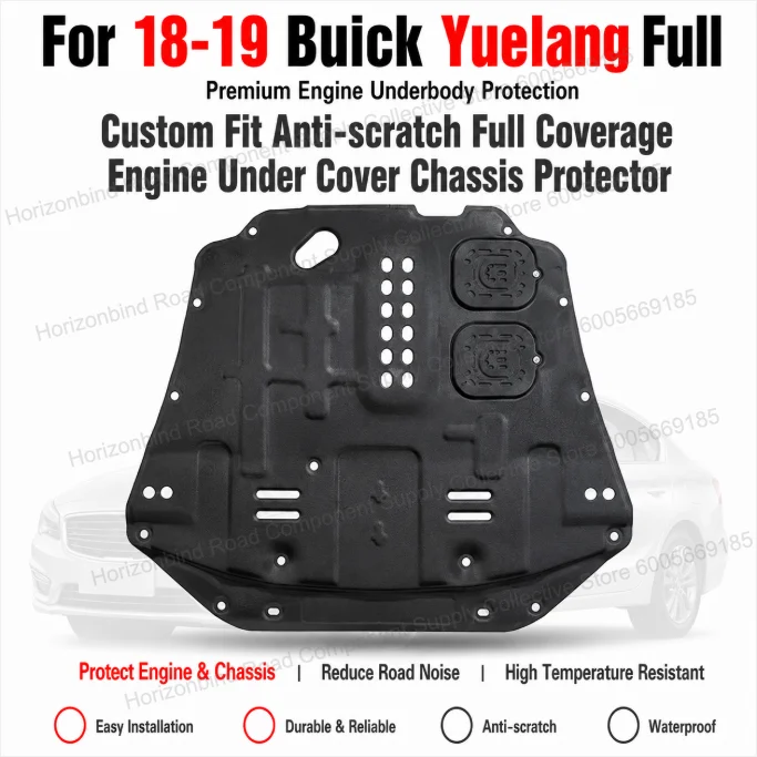 Precision Fit Engine Skid Plate Under Engine Guard For 18-19 Buick Yuelang Full Coverage Rustproof Chassis Guard
Precision Fit Engine Skid Plate Under Engine Guard For 18-19 Buick Yuelang Full Coverage Rustproof Chassis Guard
