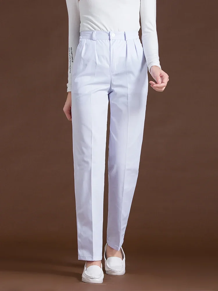 Nurse Pants White Work Pant Elastic Trousers Waist Thick Thin Section Medical Nursing Uniform Clothes Female Spodnie Medyczne
Nurse Pants White Work Pant Elastic Trousers Waist Thick Thin Section Medical Nursing Uniform Clothes Female Spodnie Medyczne
