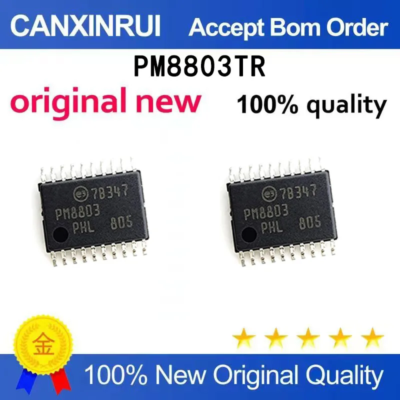(5-100 pieces)Brand new original PM8803TR silk screen PM8803 package HTSSOP-20 spot chip
(5-100 pieces)Brand new original PM8803TR silk screen PM8803 package HTSSOP-20 spot chip
