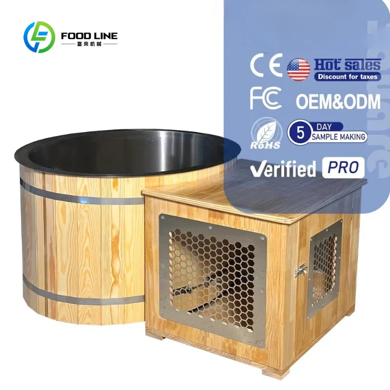 Customized High Quality Hemlock Wood Cold Plunge Tub New Outdoor for Home Use Muscle Recovery Ice Bath Combo Customizable Logo
Customized High Quality Hemlock Wood Cold Plunge Tub New Outdoor for Home Use Muscle Recovery Ice Bath Combo Customizable Logo