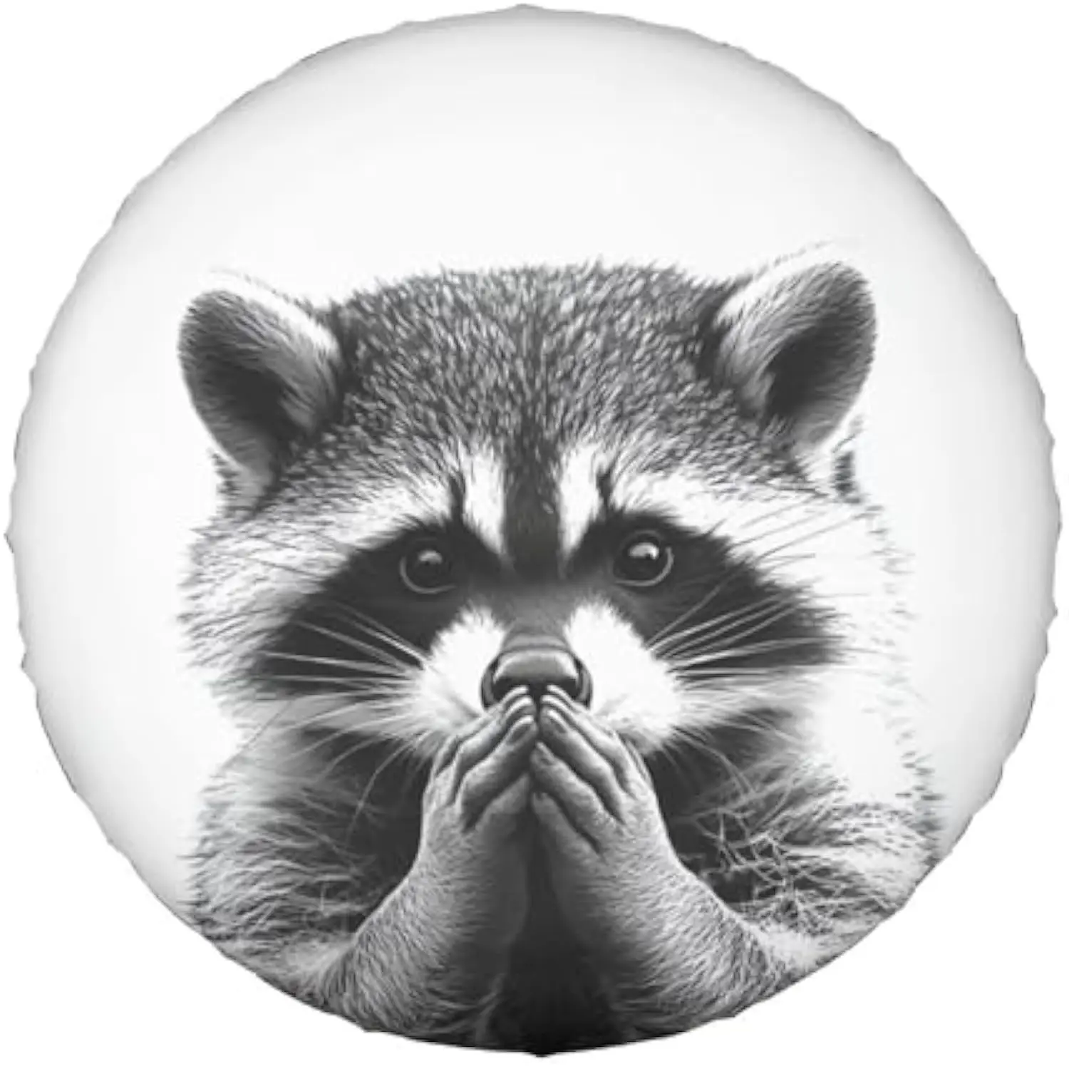 Забавный чехол для запасного колеса с изображением черно-белого енота, водонепроницаемый, из полиэстера, для внедорожников, фургонов и прицепов
Забавный чехол для запасного колеса с изображением черно-белого енота, водонепроницаемый, из полиэстера, для внедорожников, фургонов и прицепов