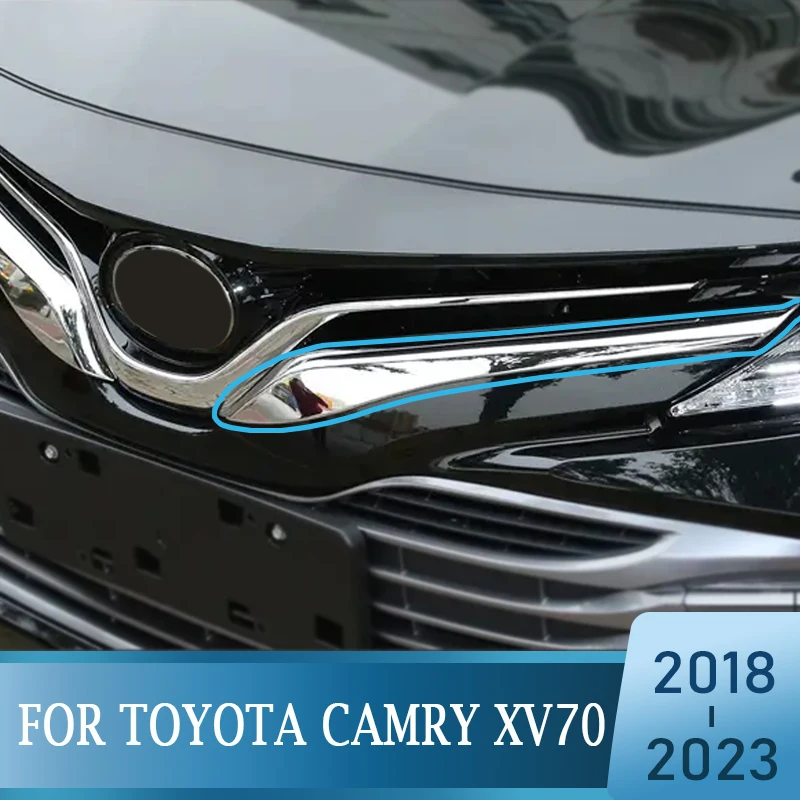 For Toyota Camry 70 XV70 2018 2019 2020 Car Front Face Racing Grills Decorative Bright Bar Refit Protection Accessories
For Toyota Camry 70 XV70 2018 2019 2020 Car Front Face Racing Grills Decorative Bright Bar Refit Protection Accessories