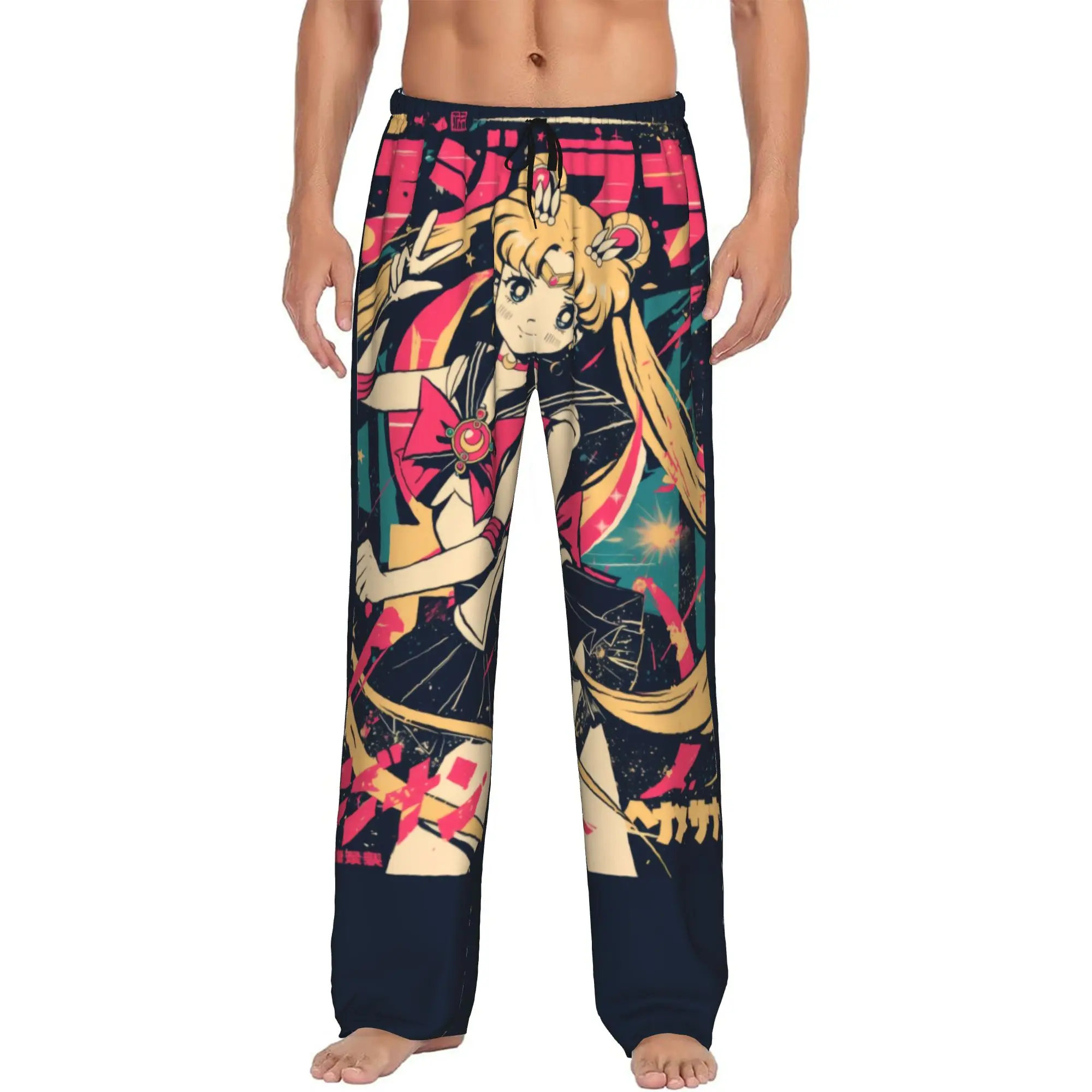Custom Sailors Moon Anime Magical Girl Power Pajama Pants Men Japan Comic Lounge Sleep Stretch Sleepwear Bottoms with Pockets
Custom Sailors Moon Anime Magical Girl Power Pajama Pants Men Japan Comic Lounge Sleep Stretch Sleepwear Bottoms with Pockets