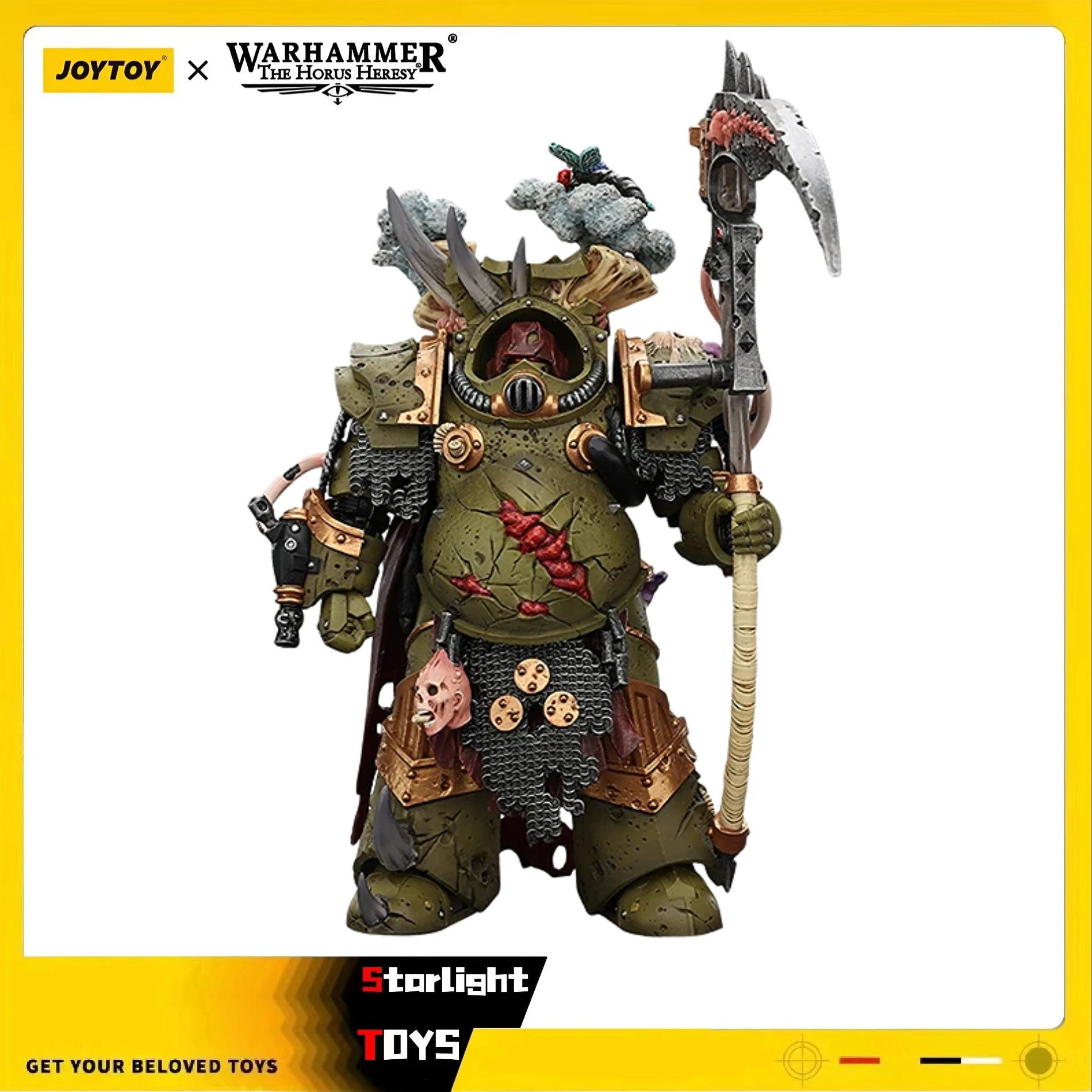 Предзаказ: JOYTOY Warhammer 40K Death Guard Deathshroud Terminator 1 с перчатками Manreaper и Plaguespurter, масштаб 1/18, фигурка
Предзаказ: JOYTOY Warhammer 40K Death Guard Deathshroud Terminator 1 с перчатками Manreaper и Plaguespurter, масштаб 1/18, фигурка