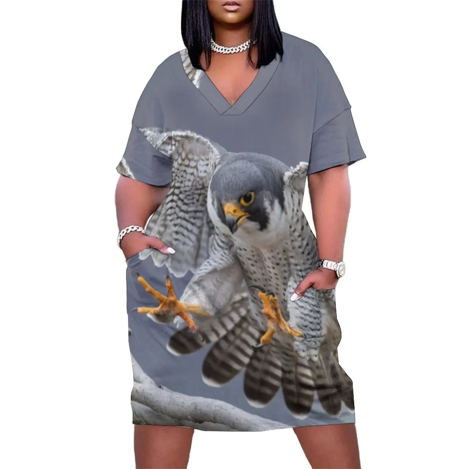 Peregrine Falcon Loose Pocket Dress clothes for women dresses for special events dresses for women 2025
Peregrine Falcon Loose Pocket Dress clothes for women dresses for special events dresses for women 2025