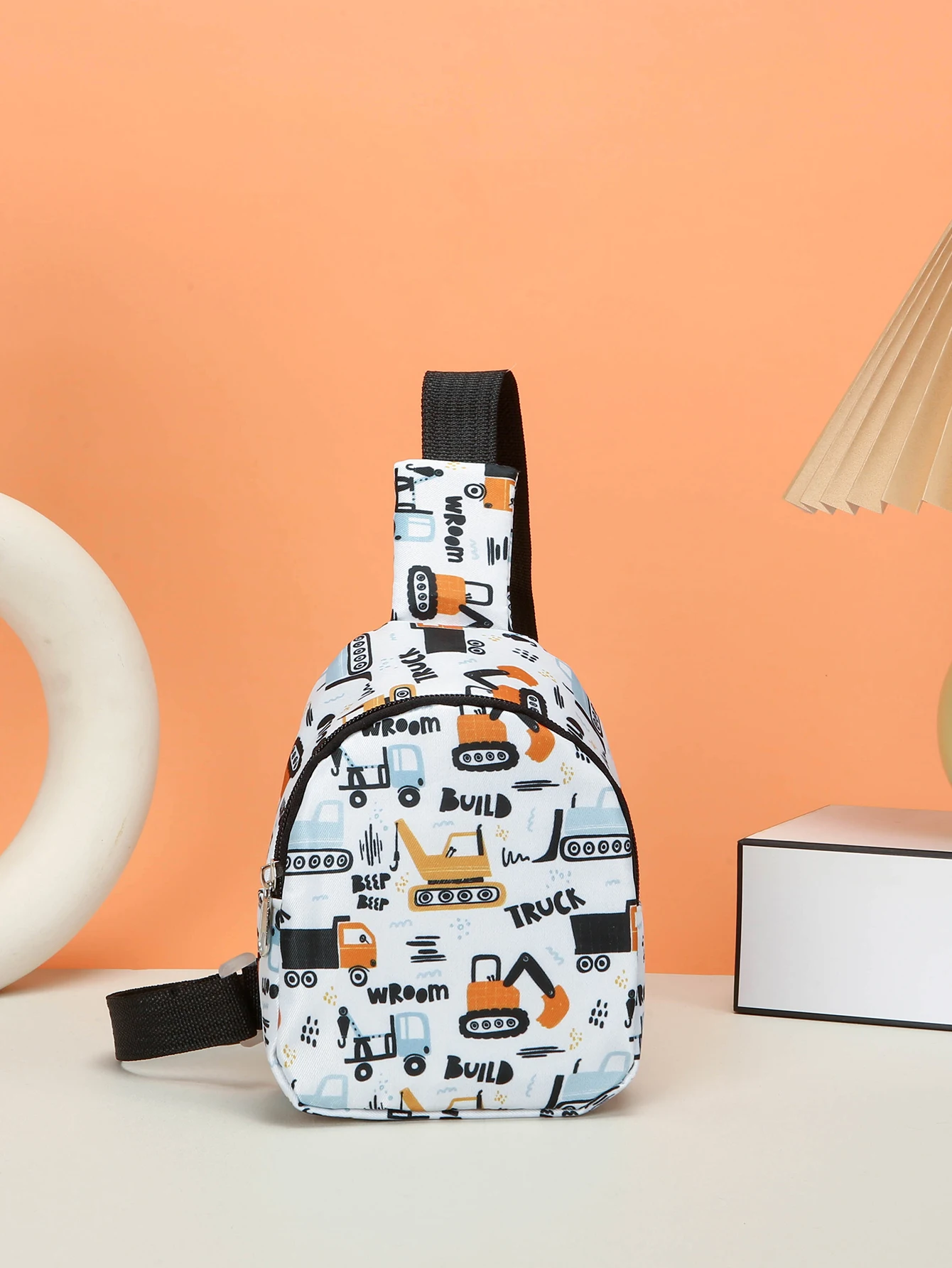 Cute cartoon excavator engineering vehicle children's chest bag/waist bag, lightweight and foldable coin purse.
Cute cartoon excavator engineering vehicle children's chest bag/waist bag, lightweight and foldable coin purse.